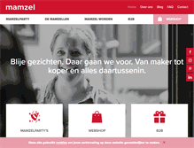 Tablet Screenshot of mamzel.eu